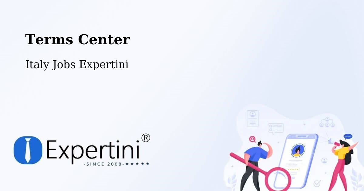 Terms of Service – Robecchetto Con Induno - Italy Jobs Expertini